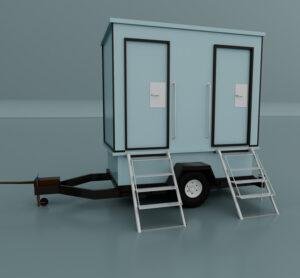 Twin ACP Trailer/caravan toilet